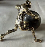 Bronze and steel
