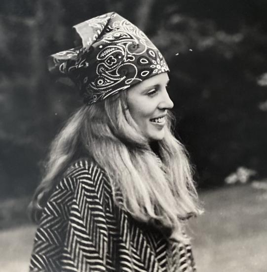 Perfect hippie woman