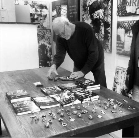 Patrick signing his books at DT gallery