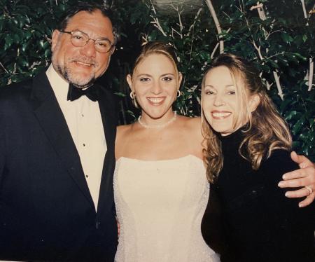 Alexis, her dad and Judith in Israel